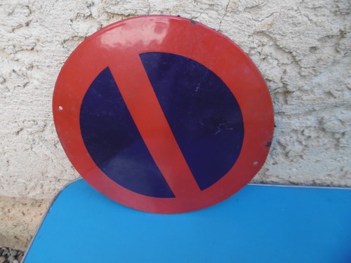 Ancien panneau bombé - , de
