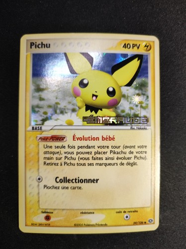 Pichu 106 emeraude - pichu,