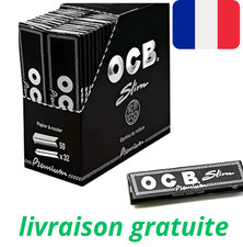 Lot of OCB Slim PREMIUM Rolling Sheet Black Original Sheets