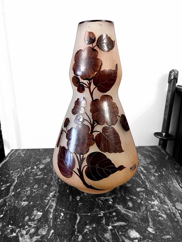 Vase moda art nouveau - moda, daum)