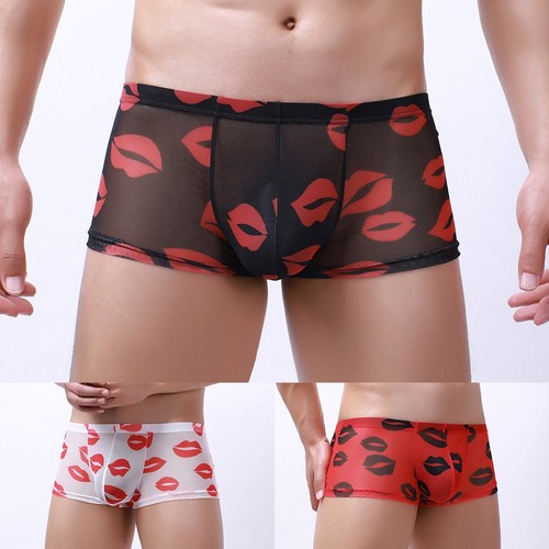 Boxer slip translucide sexy