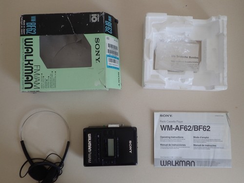 Walkman sony bf62 boite - bf62, en