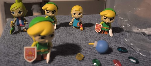 Série gashapons zelda the - zelda,