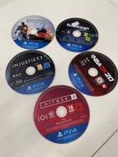 5x PLAYSTATION 4 Ps4 Jeux Paquet Rayé Réparation Non Actif 'Original