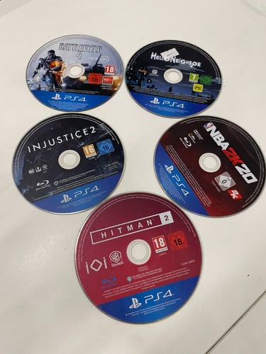 Jeux playstation ps4 - 5x, 4