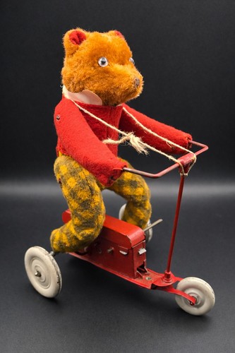 Ancien ours peluche - ancien,