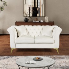 High Quality Beige Tufted