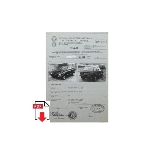 1982 daihatsu charade g10 - 1982, form