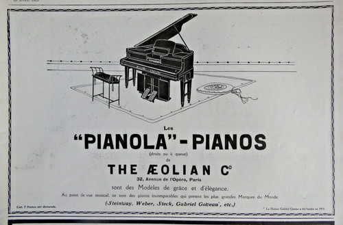 Publicité presse 1925 - publicitÉ, le