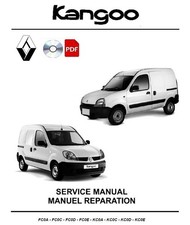 Revue technique Manuel atelier officiel Renault Kangoo 1 [CD]