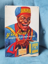 Plaque métal publicité cacao