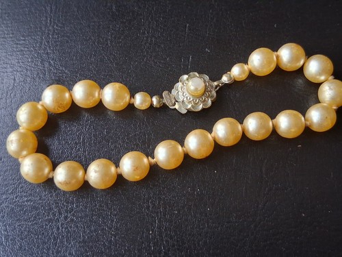 Bracelet vintage perles - en,
