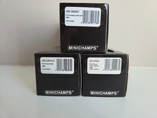 Minichamps 1/43 Boxes (x3) -