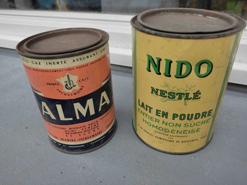 Boite lait ancienne - de, vintage