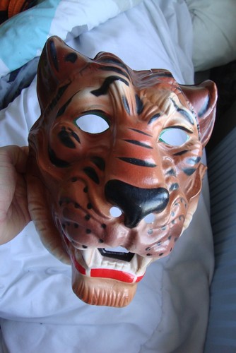 Masque vintage tigre - masque,