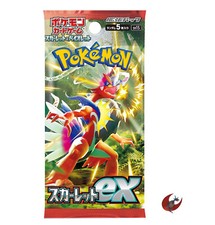 Pokemon card sv1S Scarlet ex 1 Pack Factory Shield Scarlet & Violet
