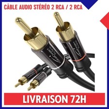 Câble Audio Stéréo 2 x RCA