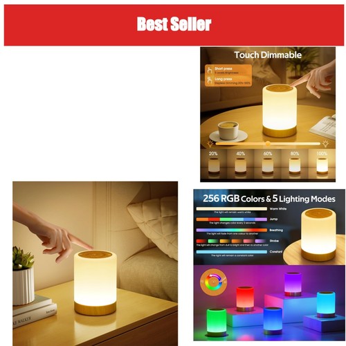 Lampe chevet tactile dimmable - lampe,