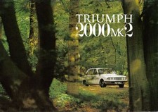 Triumph 2000 Mk 2 Original UK