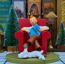 Figurine Tintin et Milou 10 cm