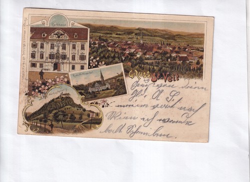 G4176 carte postale veit - carte, an