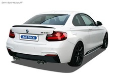 Bastuck Duplex Échappement Sport BMW 2er M235i M240i F22 F23 Chaque 2x85mm Rond