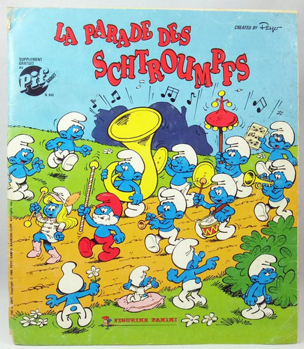 Parade des schtroumpfs - parade,