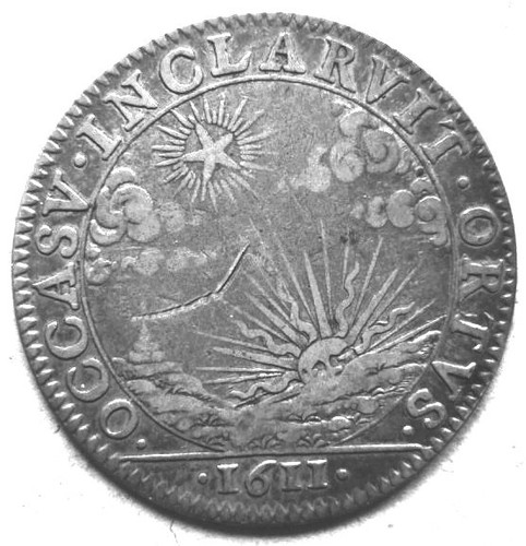 Louis xiii jeton en argent - louis,