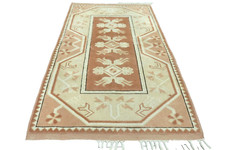 Turkish Milas Rug Carpet Door Mat Bedroom Kelim Tapis Teppiche 32"x53" Area Rugs