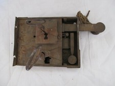 ANTIQUE LOCKSMITH COLLECTION LARGE LOCK 2 KEYS 