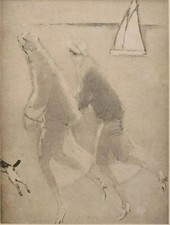 Kees VAN DONGEN : Promenade à