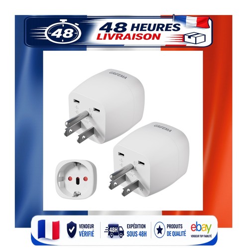 Adaptateur voyage usa - voyage, prise