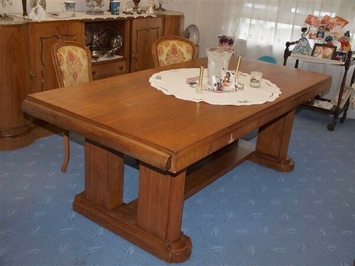 Salle manger art deco - salle,