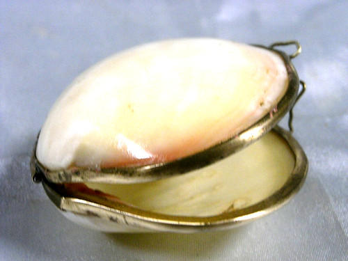 Old coin box rosary - old,