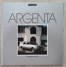 Fiat Argenta Saloon Brochure 1982 - 2000 TC