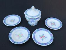 Dinette jouet enfant DECOR FLORAL fleur poupée doll toy porcelaine