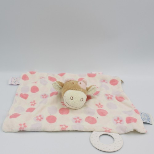 Doudou plat vache - , rosalie