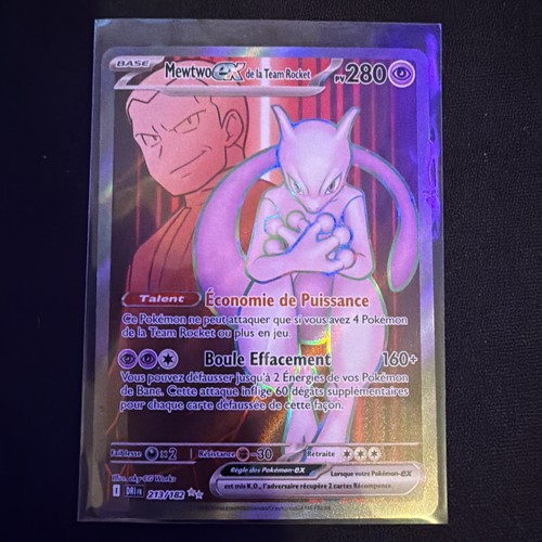 Carte pokémon mewtwo - pokémon, ex