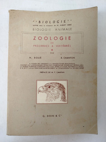 Obre zoologie procordes - obre, ii
