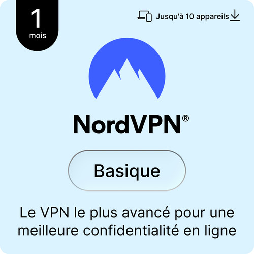 Nordvpn basique mois - mois,, 10