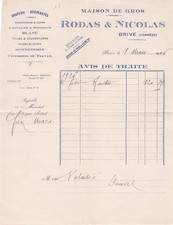 19 BRIVE drapier RODAS NICOLAS