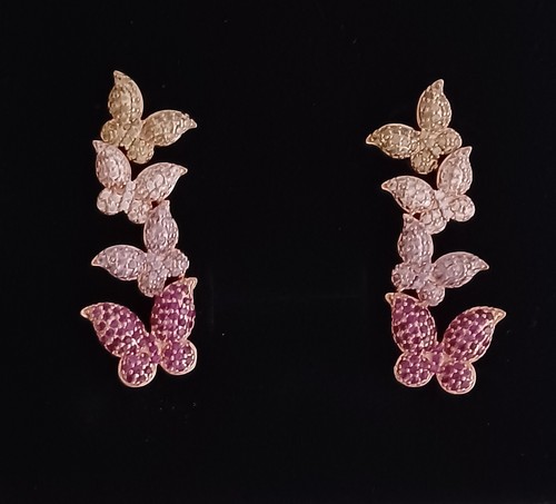 Boucles oreilles papillons - d'oreilles, "papillons"
