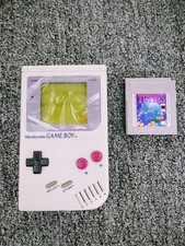 Original Nintendo Gameboy Console System New Screen & Tetris! No Dead Lines!