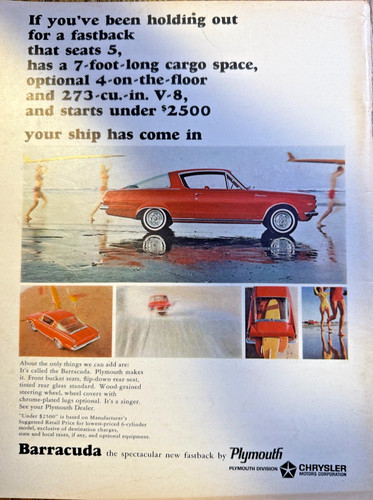 1964 magazine advertisement - magazine,