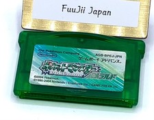 Pokemon Emerald Nintendo Gameboy Advance GBA Japanese Cartridge Cleaned Game boy