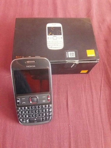 Nokia asha 302 dark grey - grey,