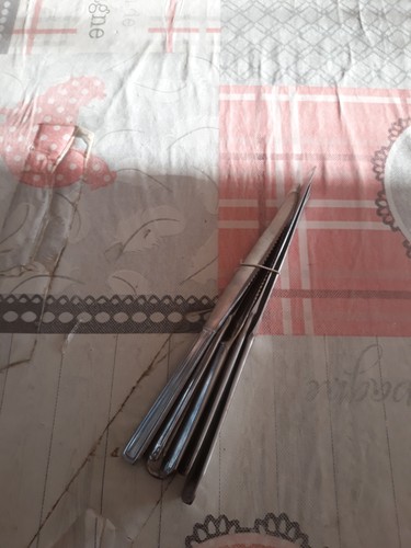 Lot couteaux inox - cantine, |