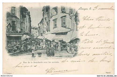 Babp13 1335 limoges rue - -,