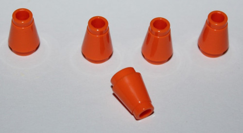 Lego cone 1x1 ref - 5,