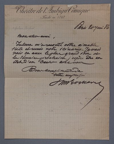 émile rochard lettre - rochard,
